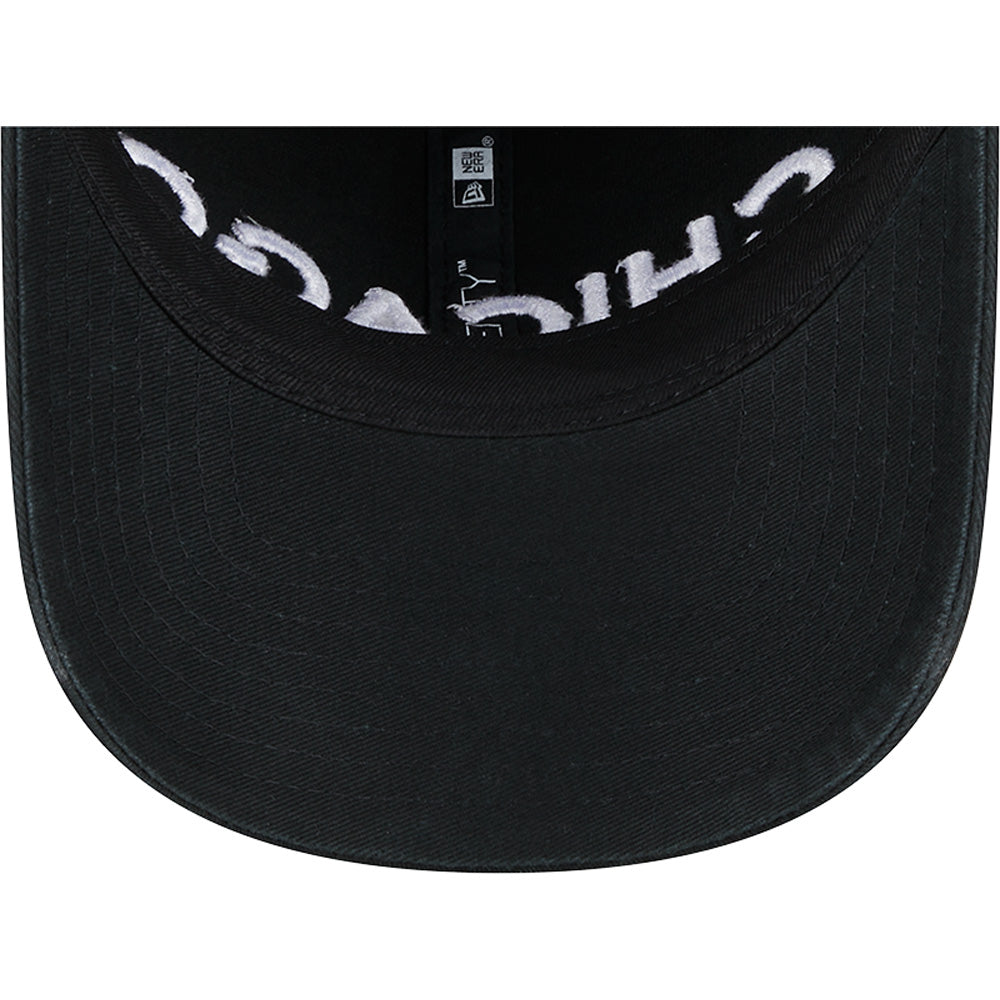 NBA Chicago Bulls New Era 2023/24 City Edition 9TWENTY Adjustable Hat - Black