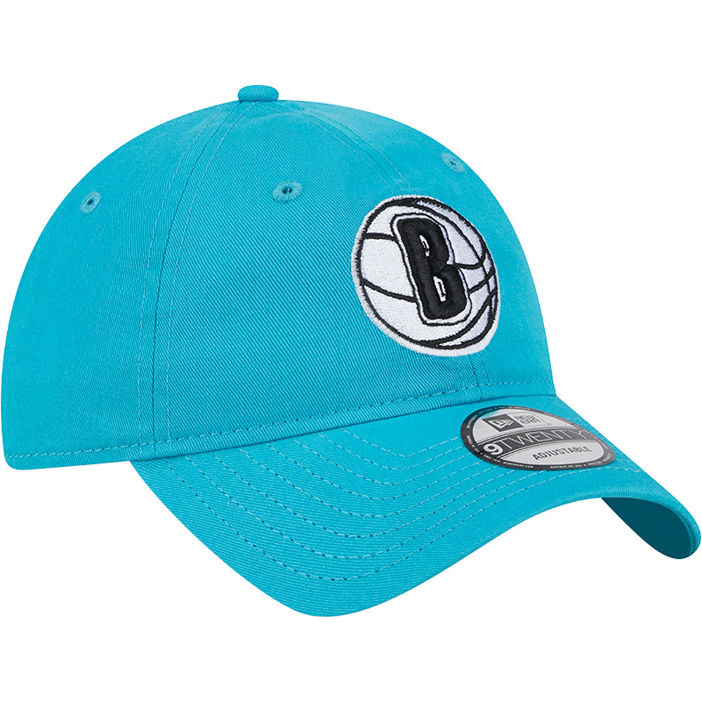 NBA Brooklyn Nets New Era 2023/24 City Edition Alternate 9TWENTY Adjustable Hat - Teal