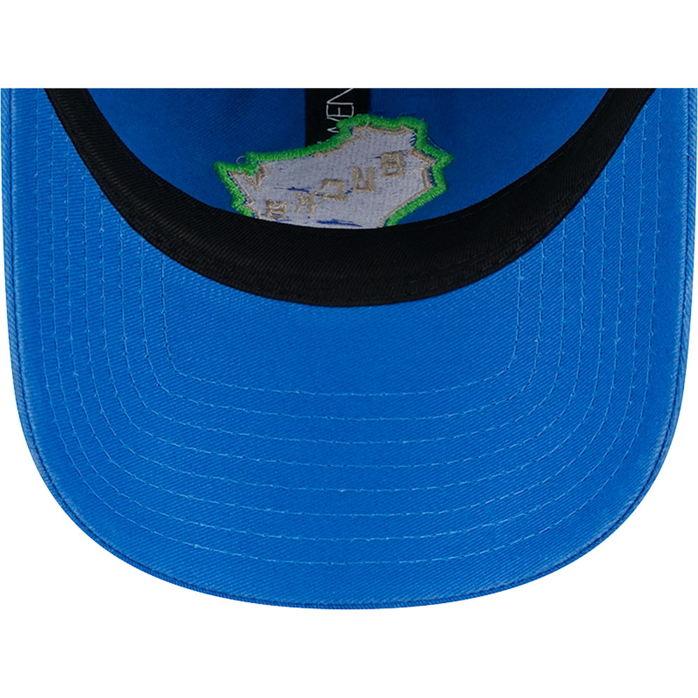 NBA Milwaukee Bucks New Era 2023/24 City Edition Alternate 9TWENTY Adjustable Hat - Blue
