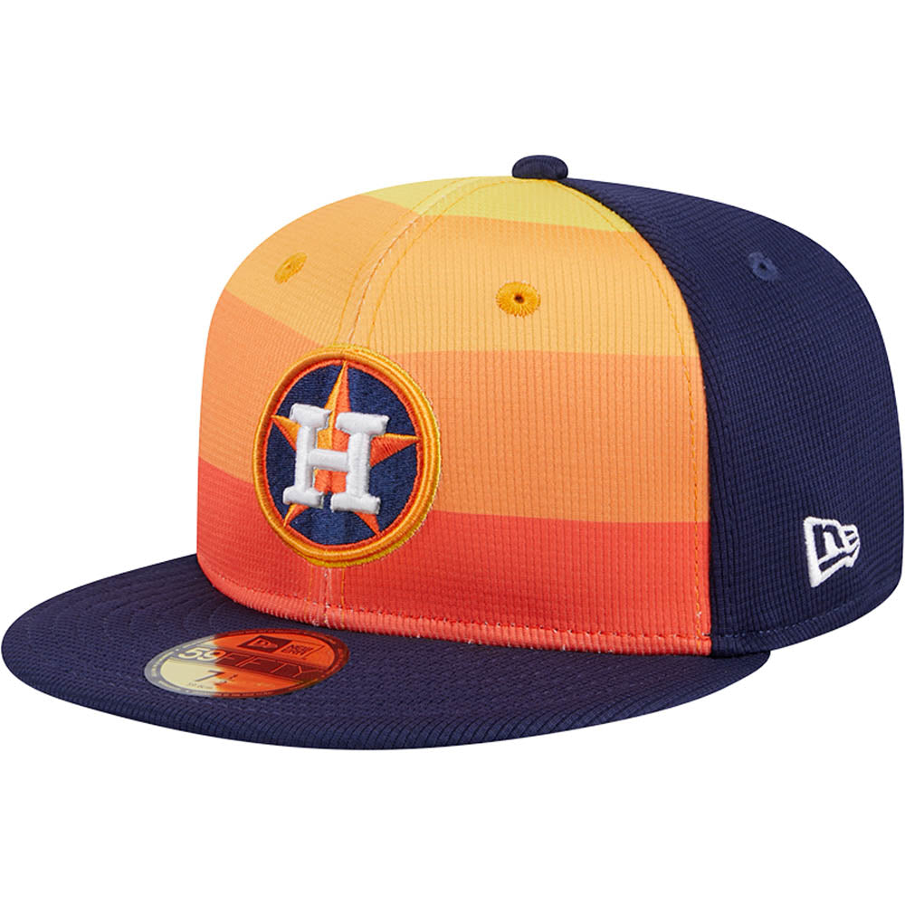 MLB Houston Astros New Era 2025 Batting Practice 59FIFTY Fitted Hat - Navy