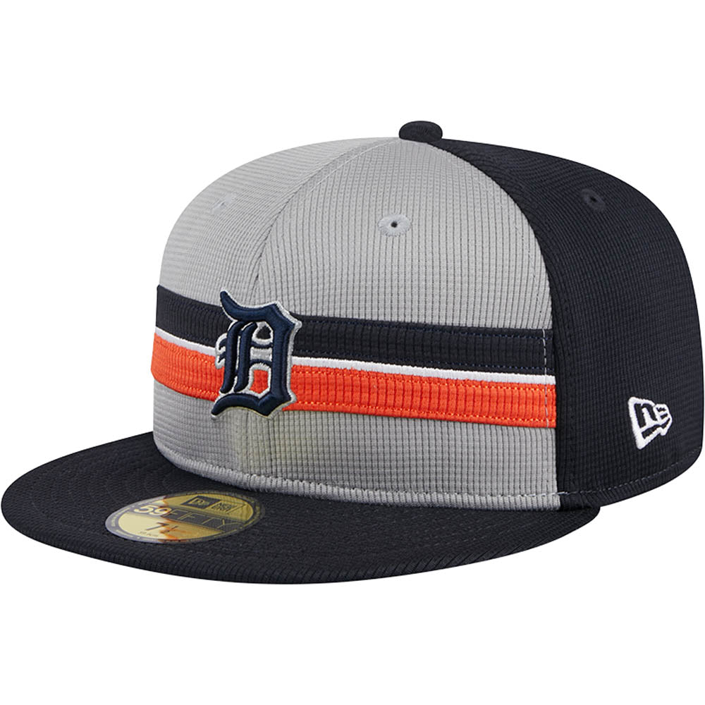 MLB Detroit Tigers New Era 2025 Batting Practice 59FIFTY Fitted Hat - Navy