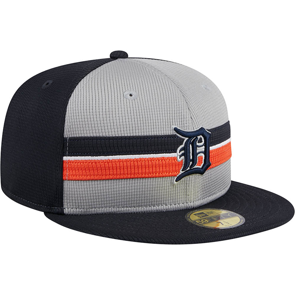 MLB Detroit Tigers New Era 2025 Batting Practice 59FIFTY Fitted Hat - Navy