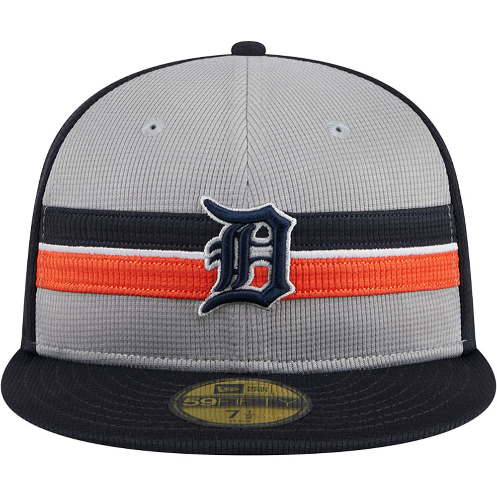 MLB Detroit Tigers New Era 2025 Batting Practice 59FIFTY Fitted Hat - Navy