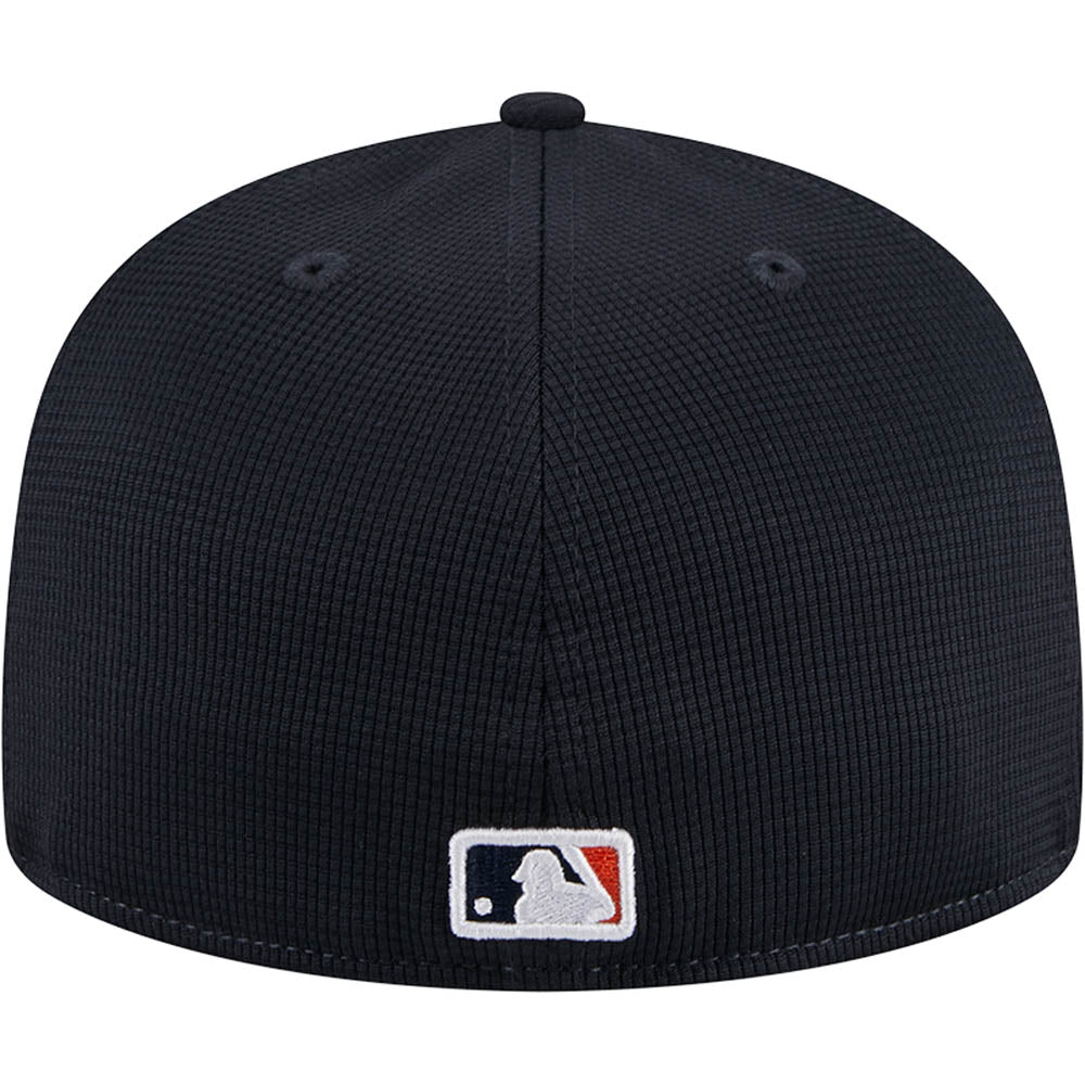 MLB Detroit Tigers New Era 2025 Batting Practice 59FIFTY Fitted Hat - Navy