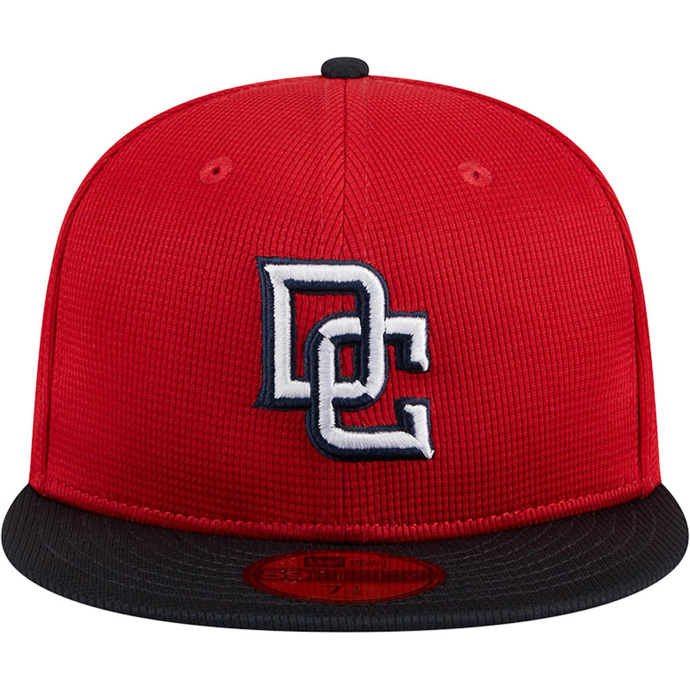 MLB Washington Nationals New Era 2025 Batting Practice 59FIFTY Fitted Hat - Red