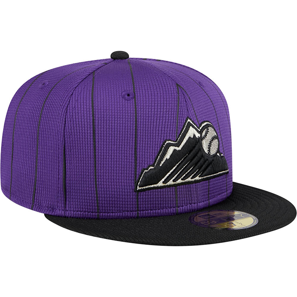 MLB Colorado Rockies New Era 2024 Batting Practice 59FIFTY Fitted