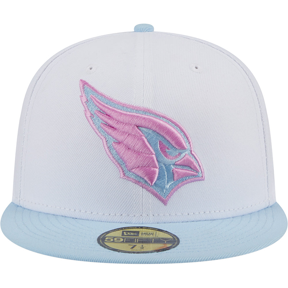 NFL Arizona Cardinals New Era Cotton Candy 59FIFTY Fitted Hat