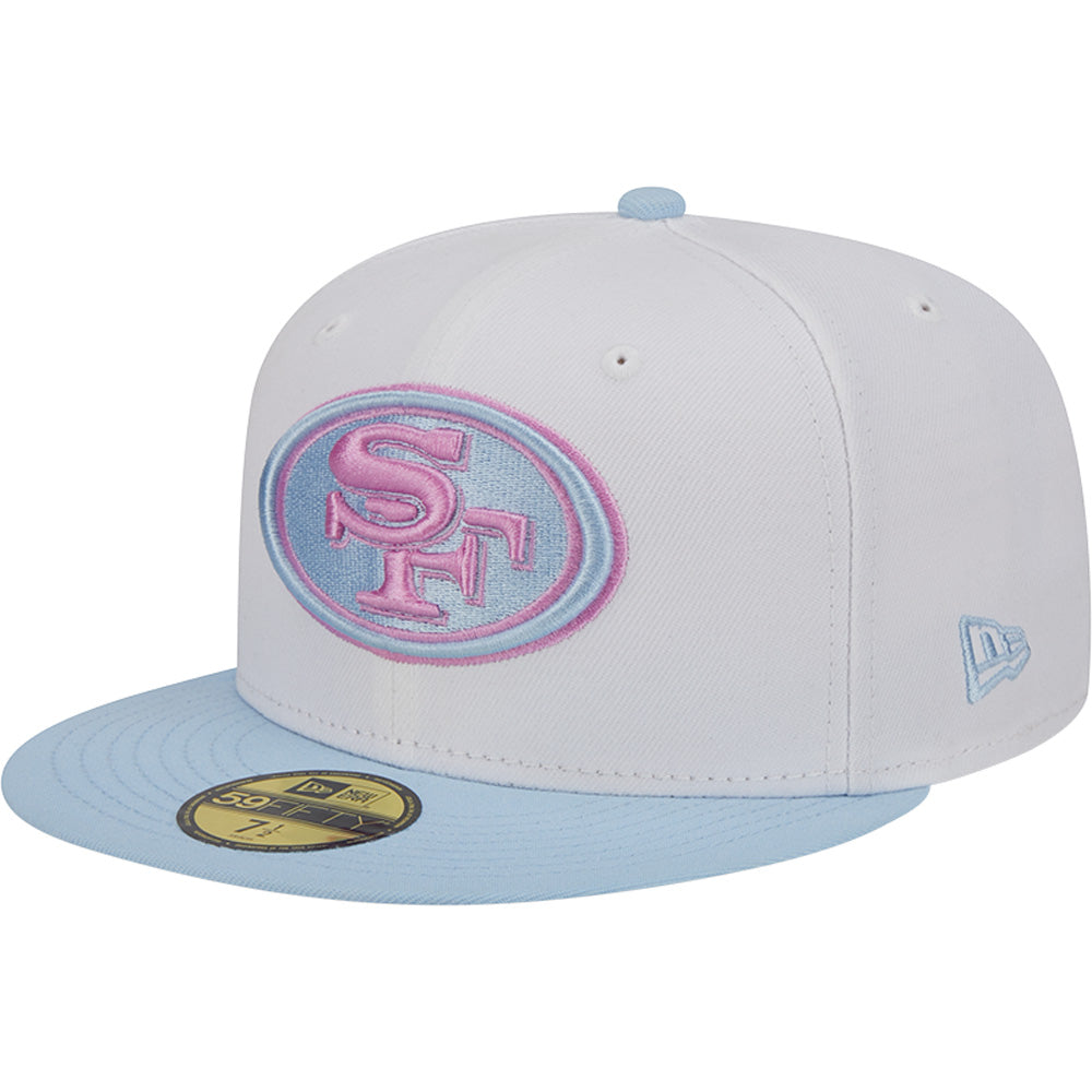 NFL San Francisco 49ers New Era Cotton Candy 59FIFTY Fitted