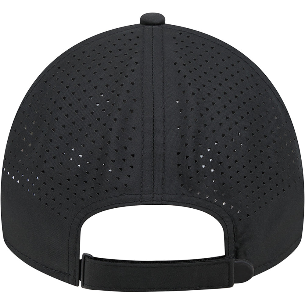 NFL Arizona Cardinals New Era Black on Black Active 9TWENTY Adjustable Hat - Black