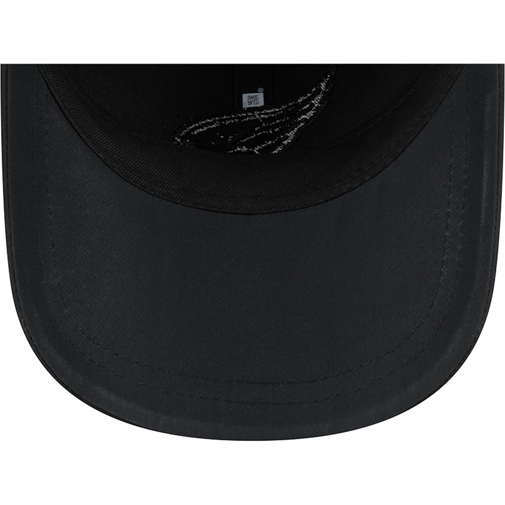 NFL Arizona Cardinals New Era Black on Black Active 9TWENTY Adjustable Hat - Black