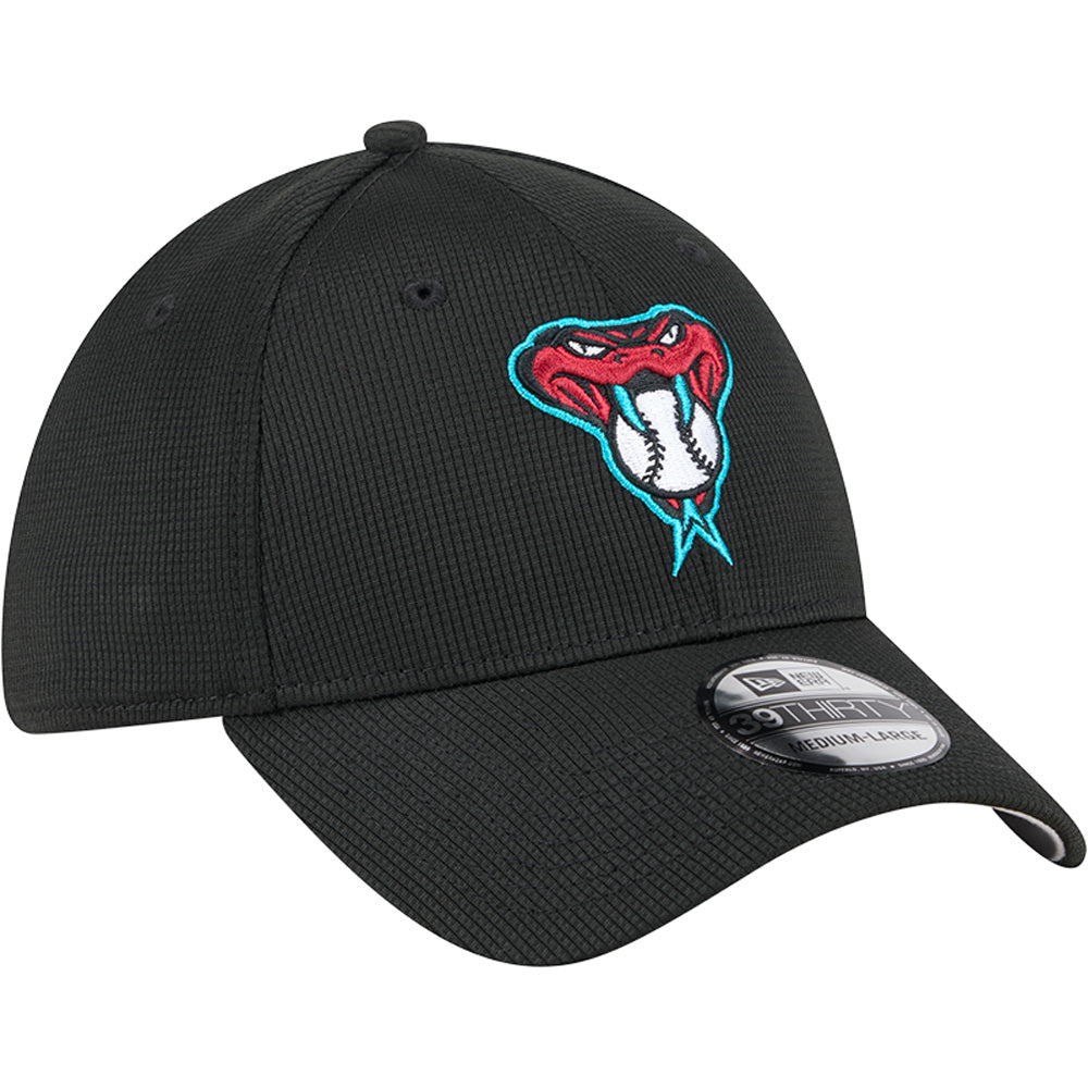MLB Arizona Diamondbacks New Era Active 39THIRTY Flex Fit Hat - Black