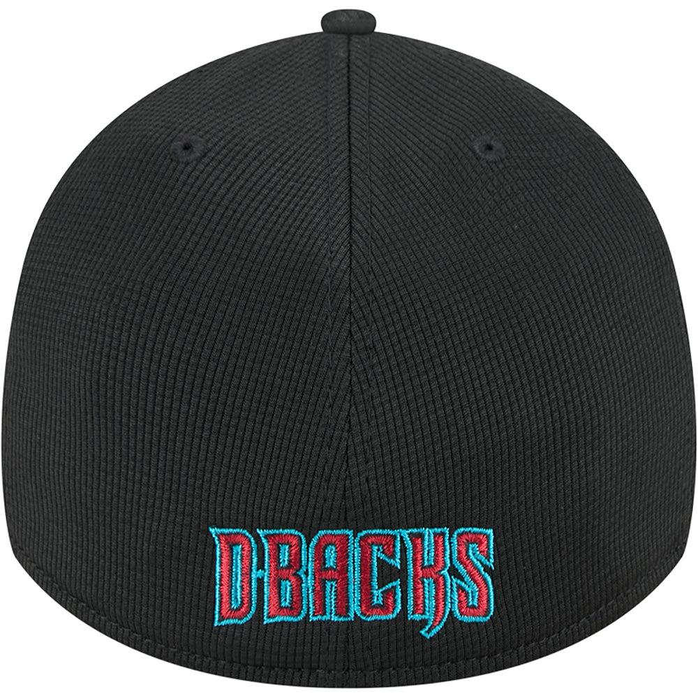 MLB Arizona Diamondbacks New Era Active 39THIRTY Flex Fit Hat - Black