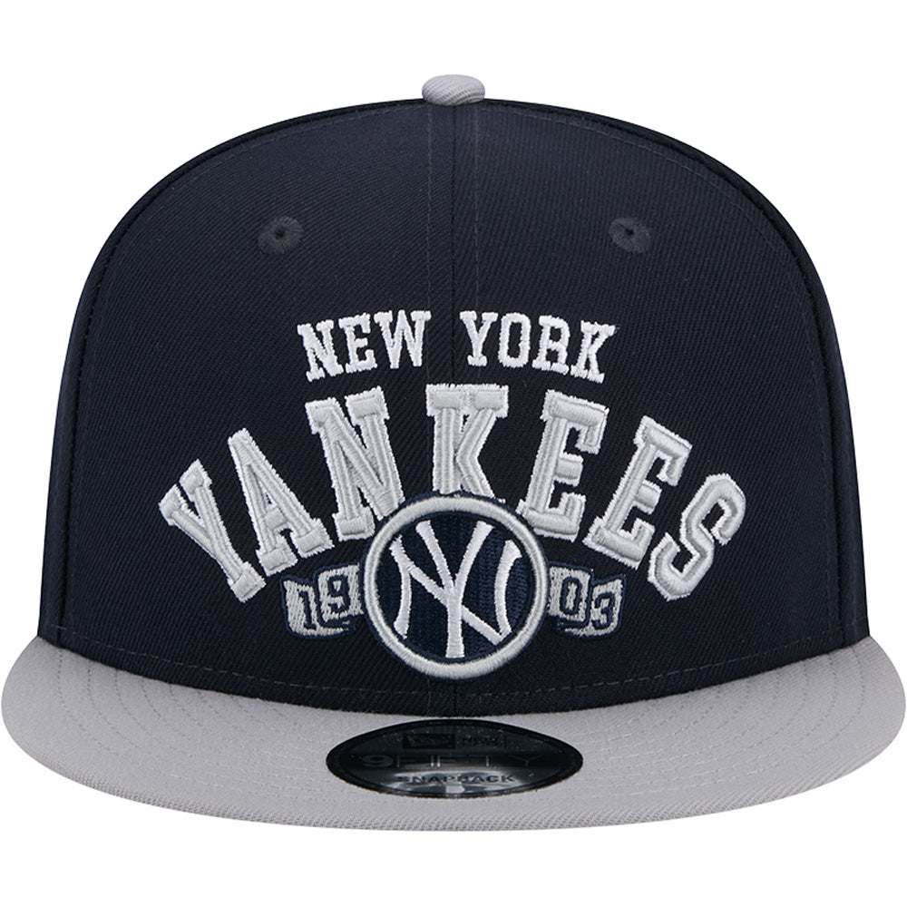 MLB New York Yankees New Era Two-Tone Throwback Arch 9FIFTY Snapback