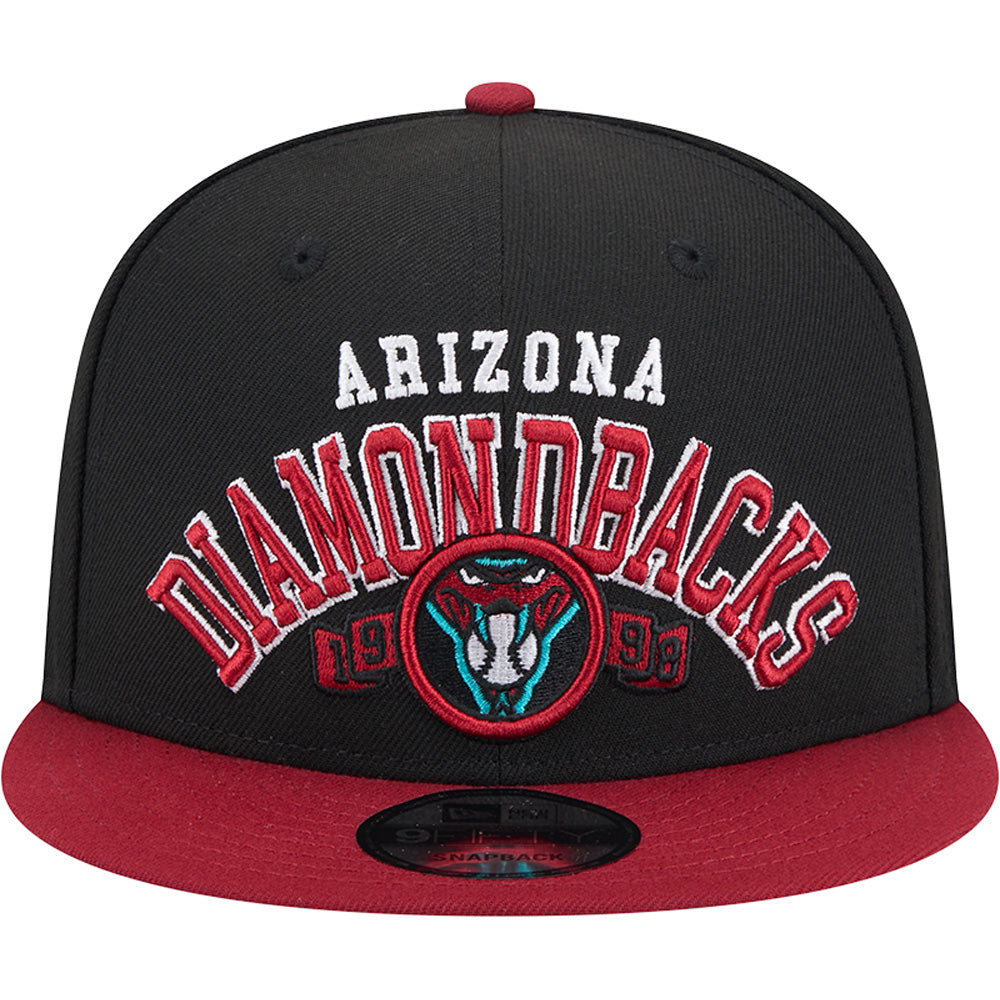 MLB Arizona Diamondbacks New Era Two-Tone Throwback Arch 9FIFTY Snapback