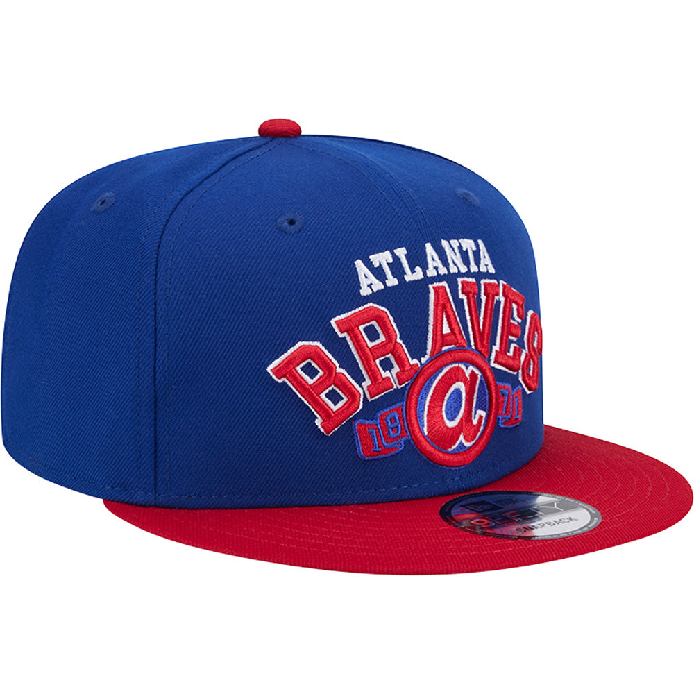 MLB Atlanta Braves New Era Two-Tone Throwback Arch 9FIFTY Snapback