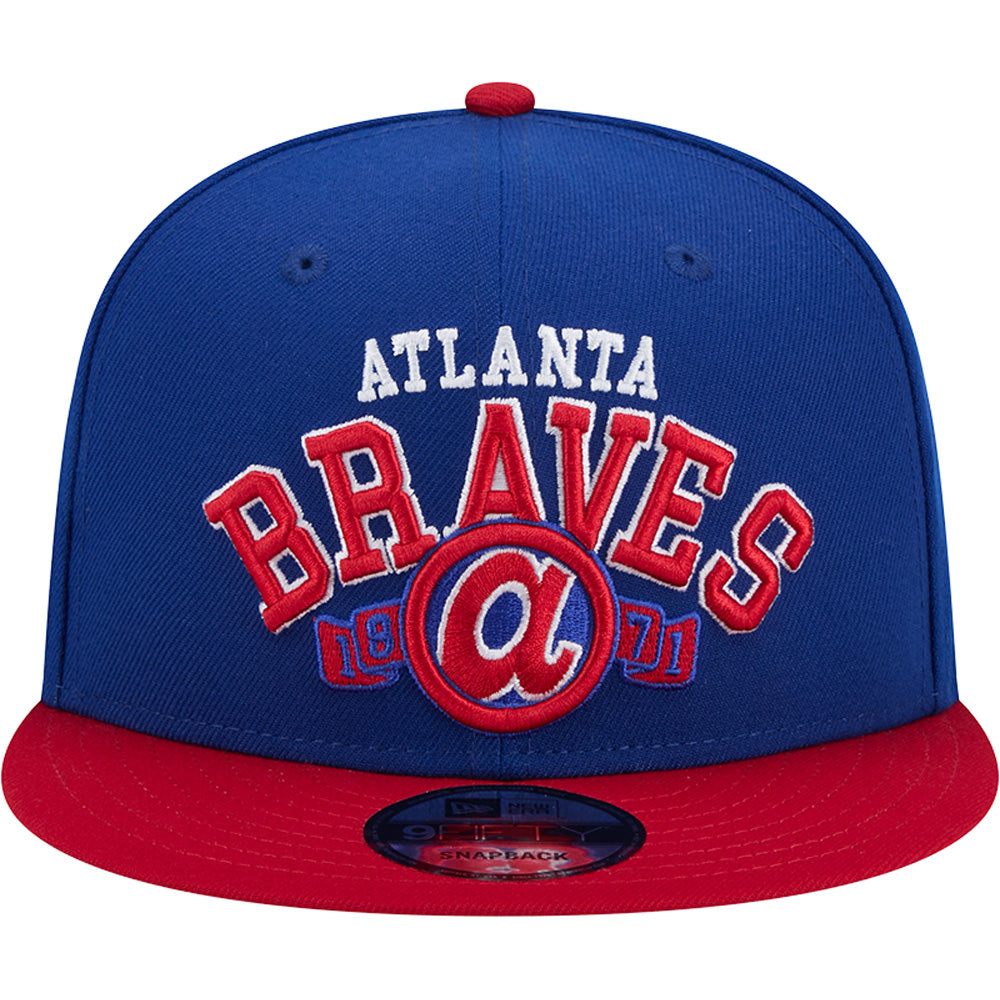 MLB Atlanta Braves New Era Two-Tone Throwback Arch 9FIFTY Snapback