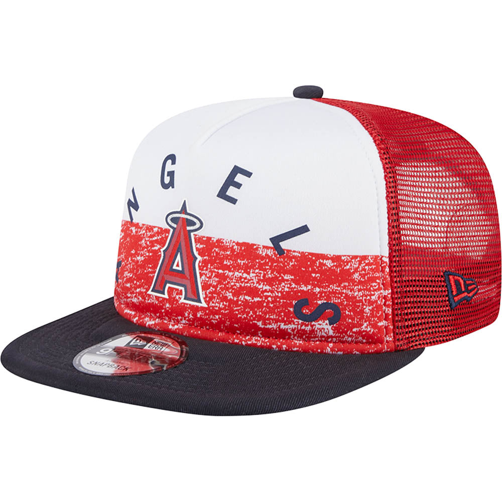 MLB Los Angeles Angels New Era Gameday 9FIFTY Trucker Snapback