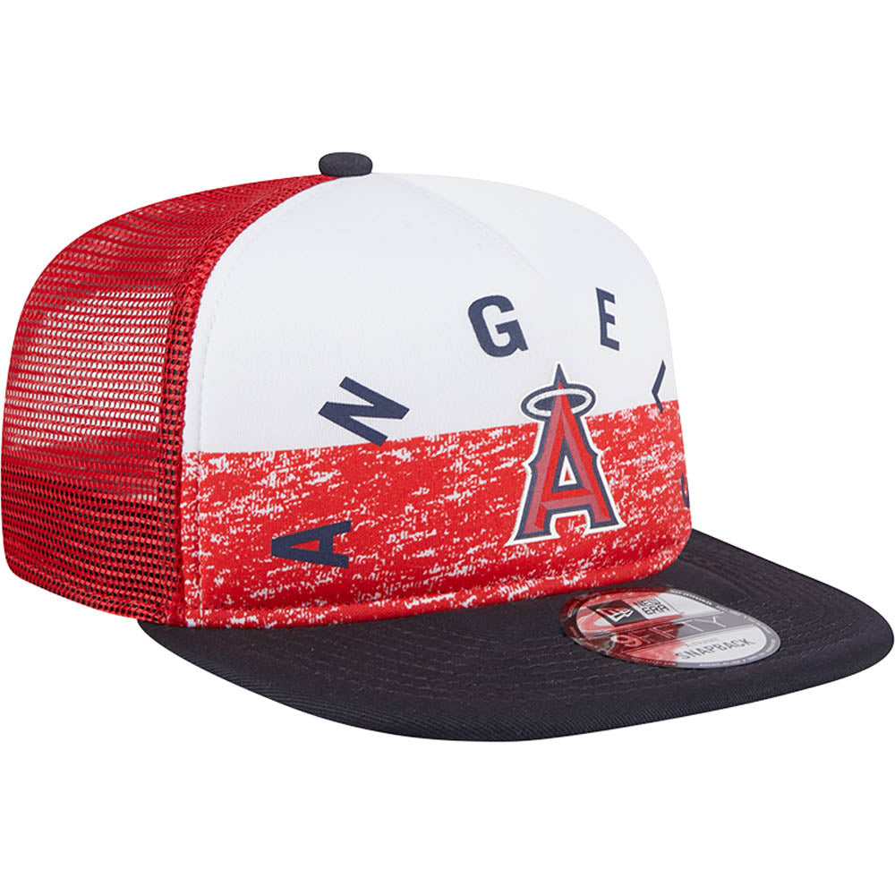 MLB Los Angeles Angels New Era Gameday 9FIFTY Trucker Snapback