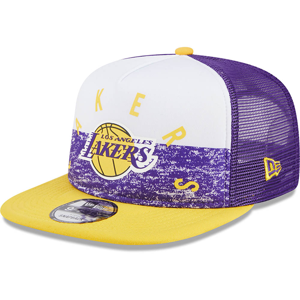 NBA Los Angeles Lakers New Era Gameday 9FIFTY Trucker Snapback