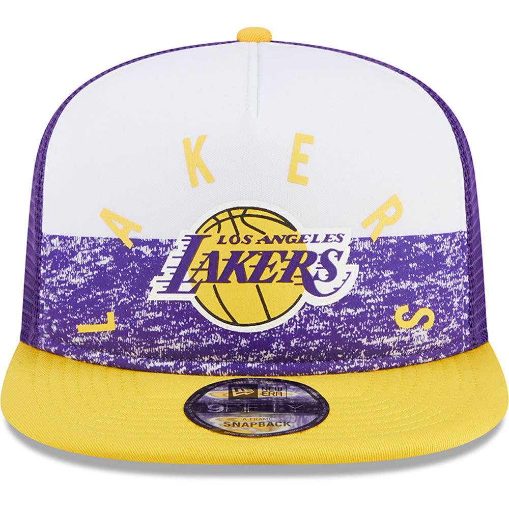 NBA Los Angeles Lakers New Era Gameday 9FIFTY Trucker Snapback