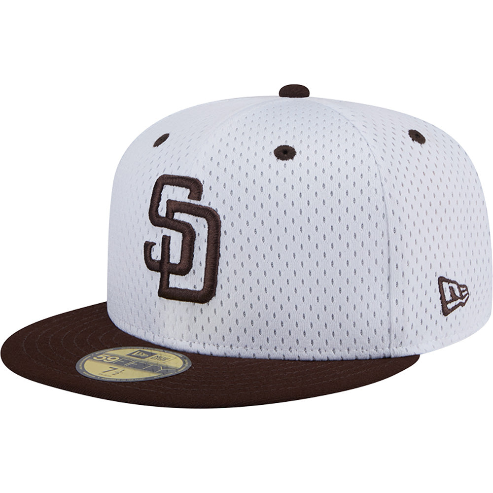 MLB San Diego Padres New Era Jersey Mesh 59FIFTY Fitted