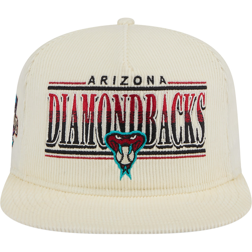 MLB Arizona Diamondbacks New Era Corduroy Golfer 9FIFTY Snapback