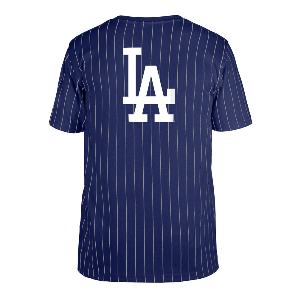 MLB Los Angeles Dodgers New Era Stripe Script Tee