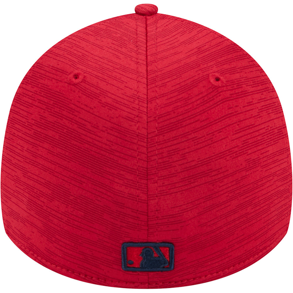 MLB Los Angeles Angels New Era 2024 Clubhouse 39THIRTY Flex Fit Hat - Red