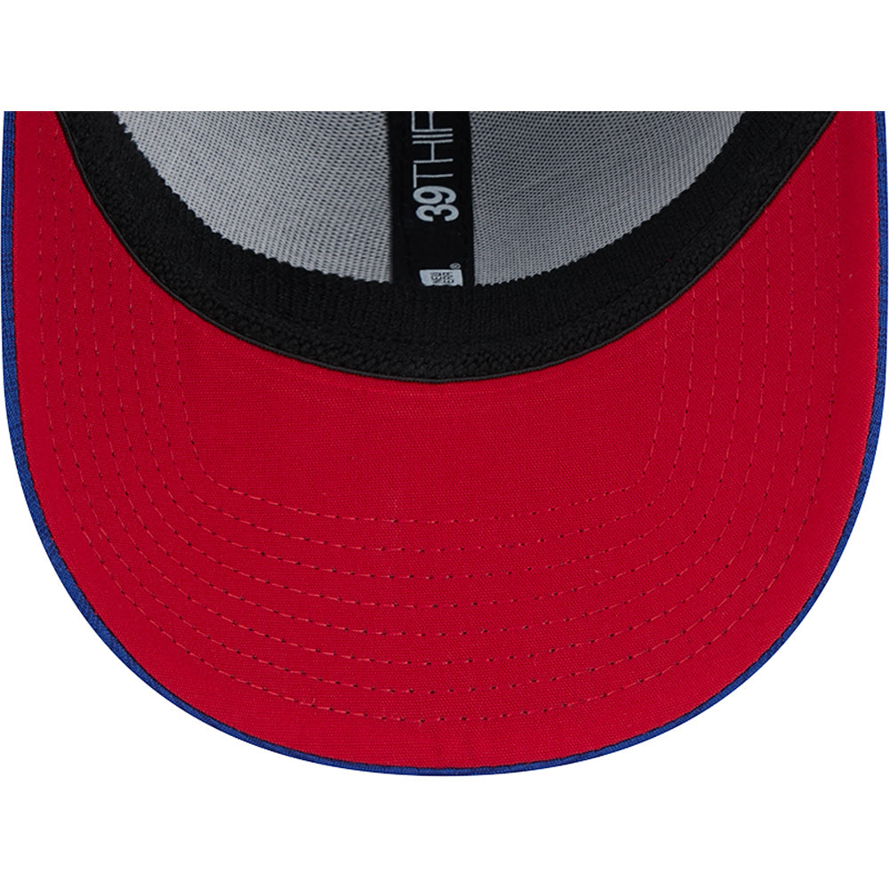 MLB Atlanta Braves New Era 2024 Clubhouse 39THIRTY Flex Fit Hat - Blue