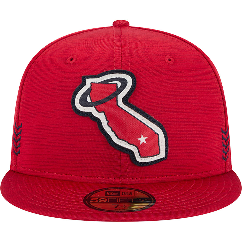 MLB Los Angeles Angels New Era 2024 Clubhouse 59FIFTY Fitted