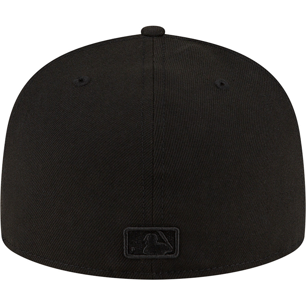 MLB Arizona Diamondbacks New Era Black on Black 59FIFTY Hat - Black