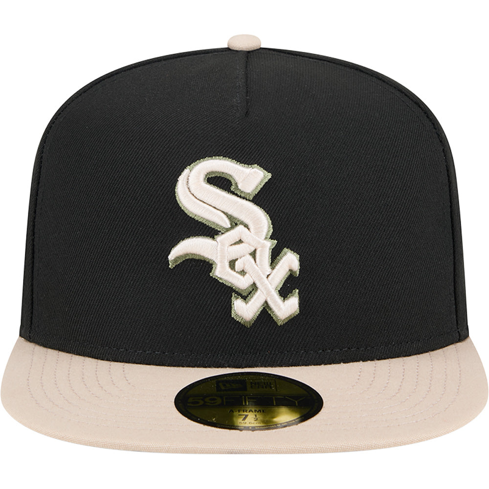 MLB Chicago White Sox New Era Canvas A-Frame 59FIFTY Fitted