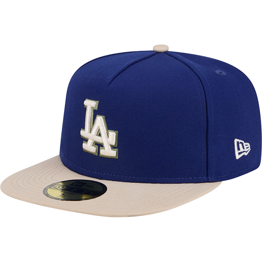 MLB Los Angeles Dodgers New Era Canvas A-Frame 59FIFTY Fitted