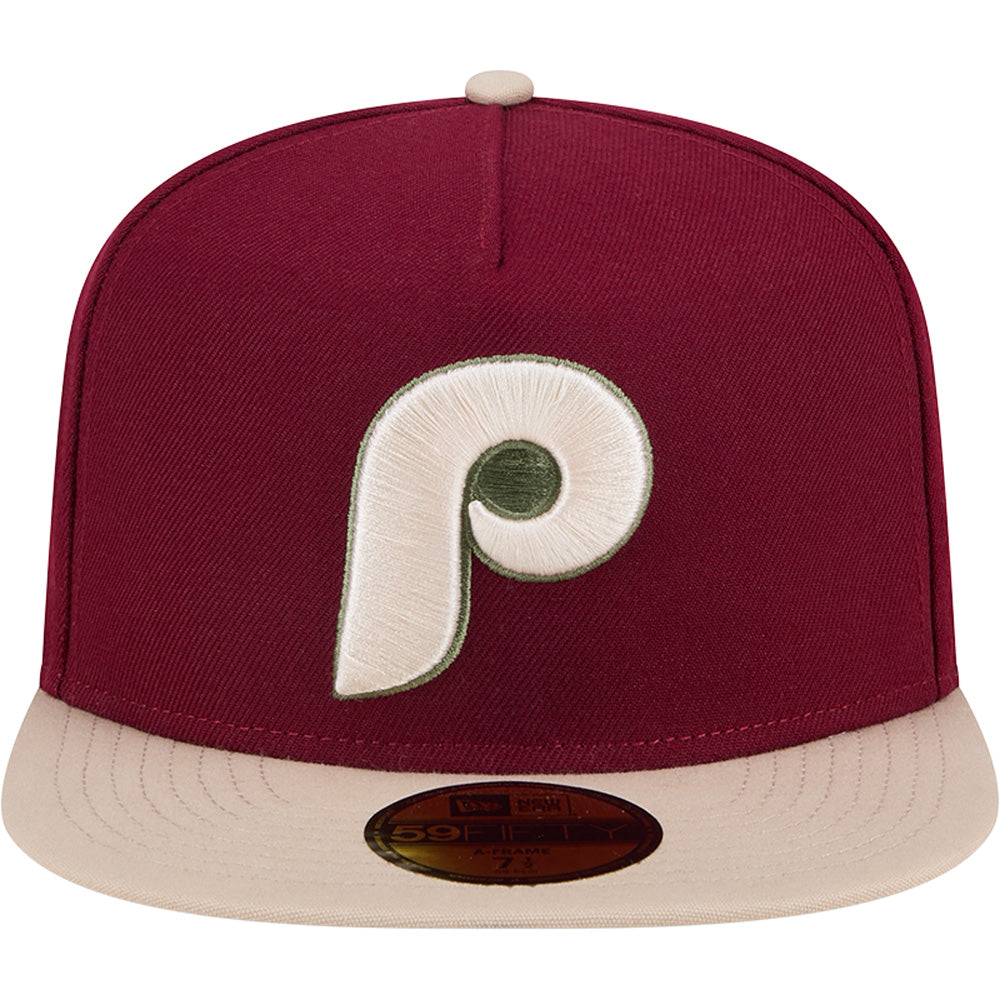 MLB Philadelphia Phillies New Era Canvas A-Frame 59FIFTY Fitted