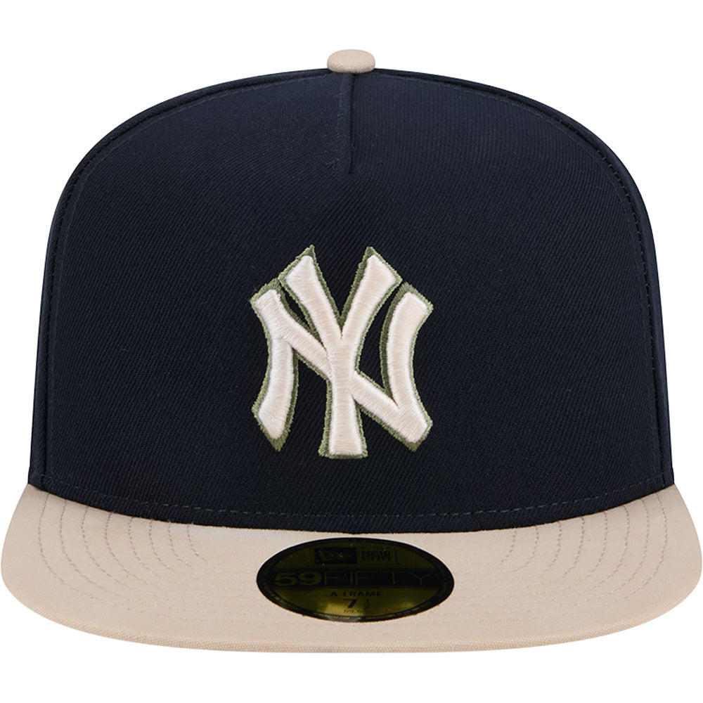 MLB New York Yankees New Era Canvas A-Frame 59FIFTY Fitted