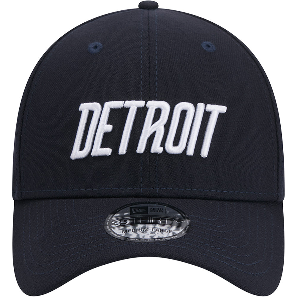 MLB Detroit Tigers New Era City Connect 39THIRTY Flex Fit Hat - Navy