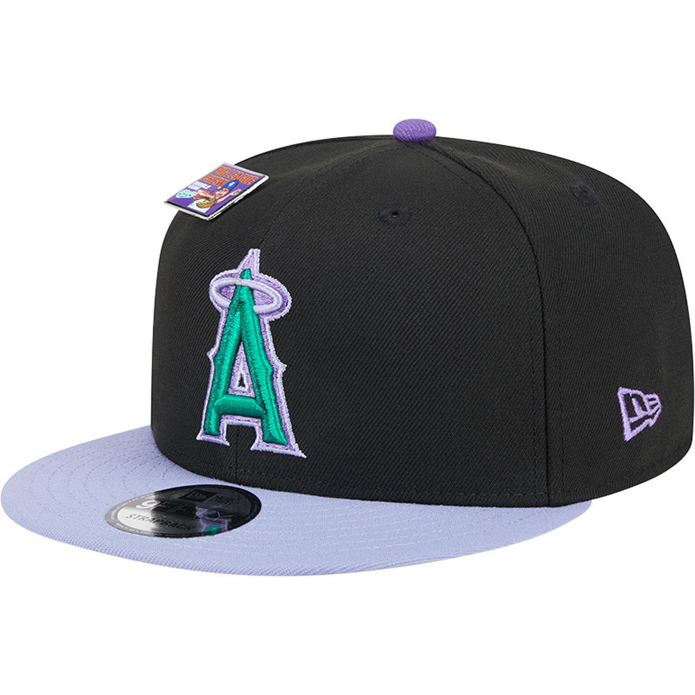 MLB Los Angeles Angels New Era Big League Chew Grape 9FIFTY Snapback