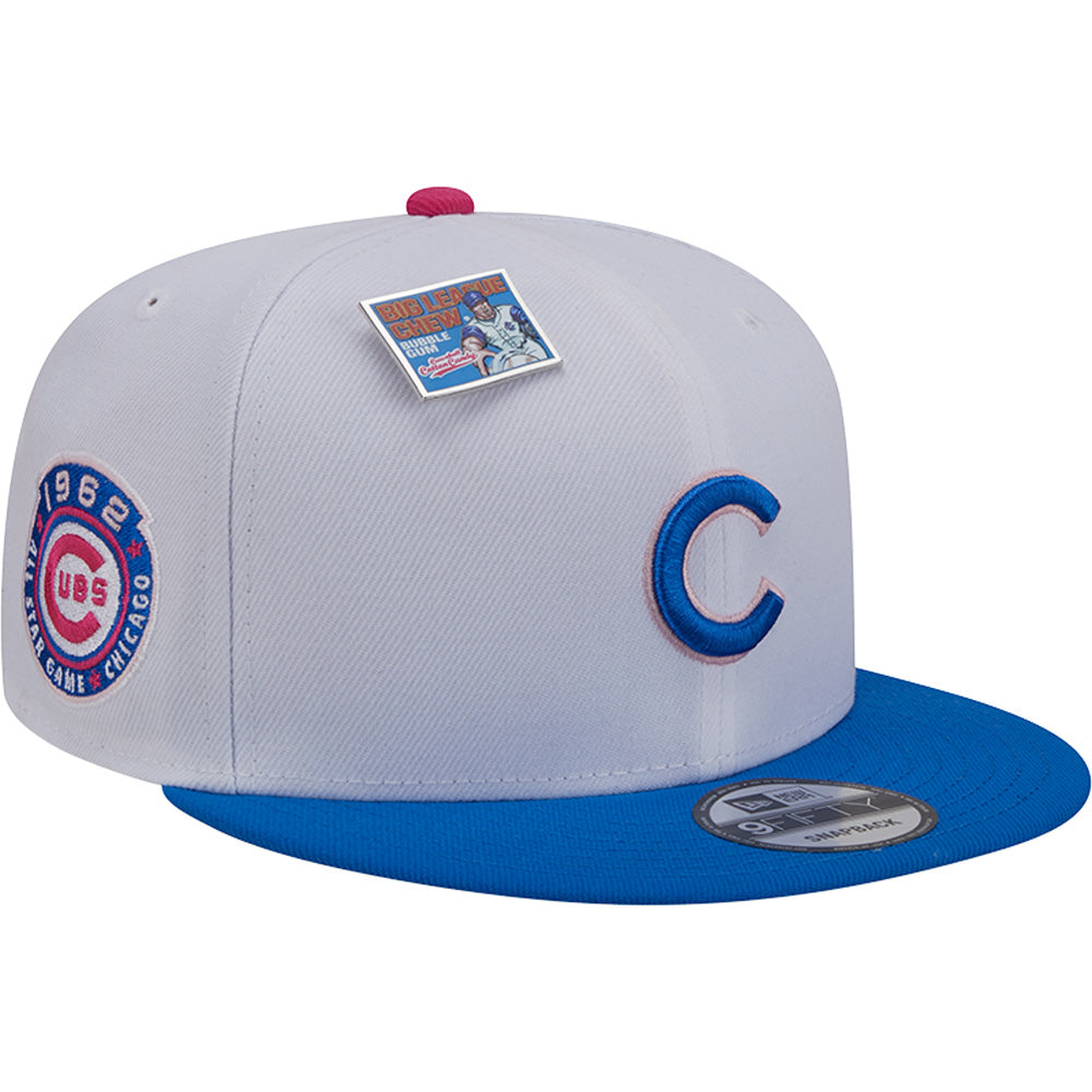MLB Chicago Cubs New Era Big League Chew Cotton Candy 9FIFTY Snapback