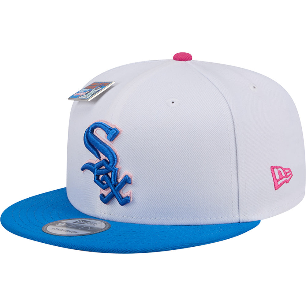MLB Chicago White Sox New Era Big League Chew Cotton Candy 9FIFTY Snapback