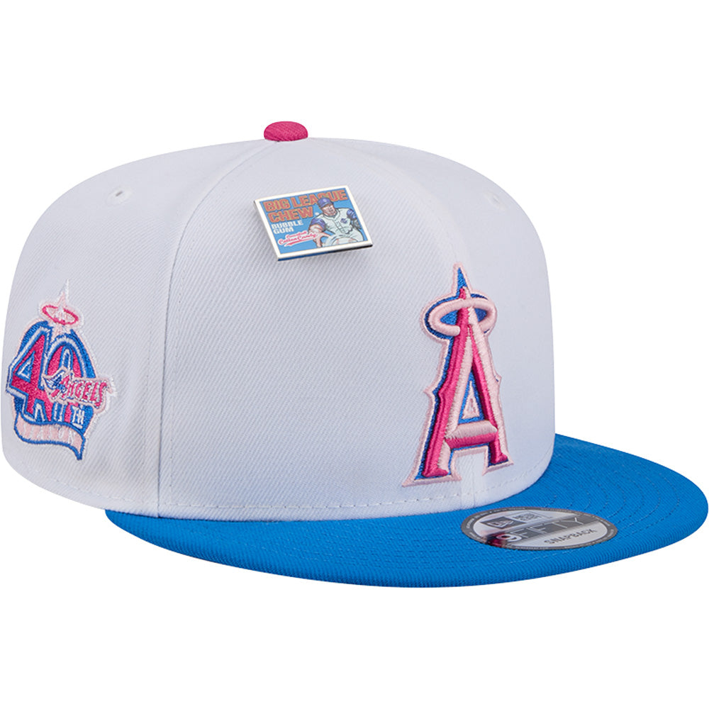 MLB Los Angeles Angels New Era Big League Chew Cotton Candy 9FIFTY Snapback