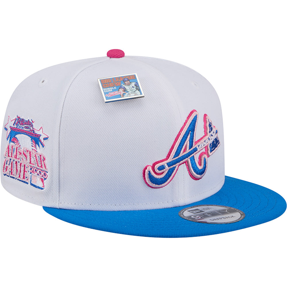 MLB Atlanta Braves New Era Big League Chew Cotton Candy 9FIFTY Snapback