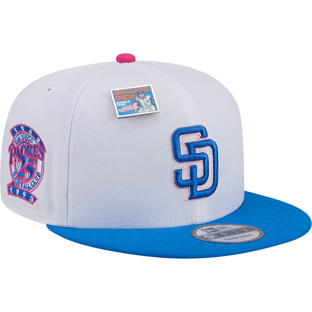 MLB San Diego Padres New Era Big League Chew Cotton Candy 9FIFTY Snapback