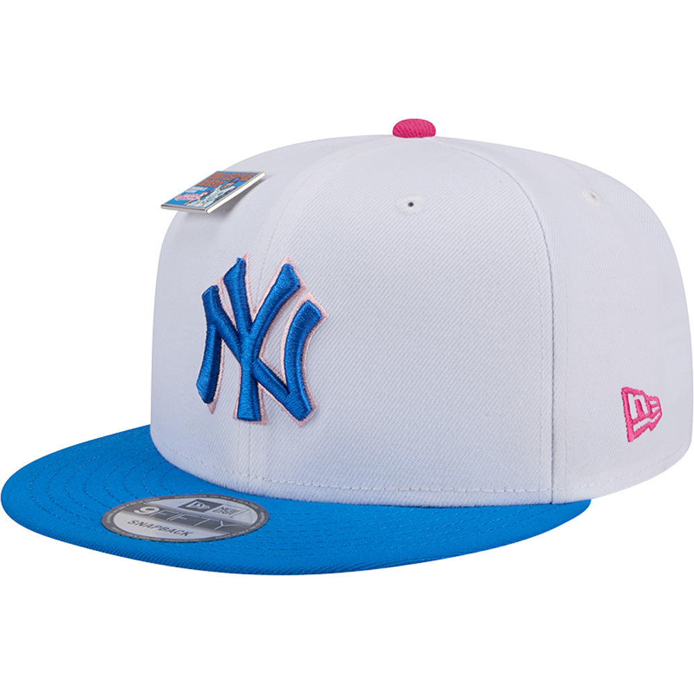 MLB New York Yankees New Era Big League Chew Cotton Candy 9FIFTY Snapback