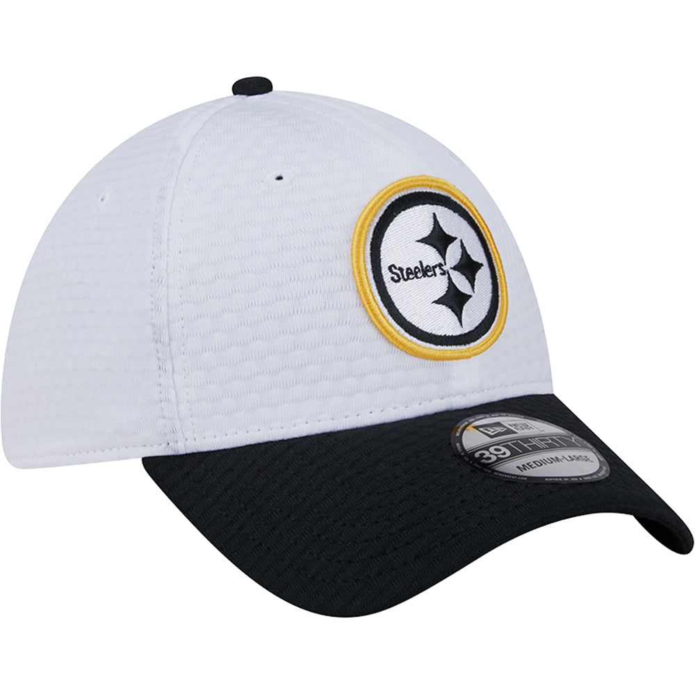 NFL Pittsburgh Steelers New Era 2024 Training 39THIRTY Flex Fit Hat
