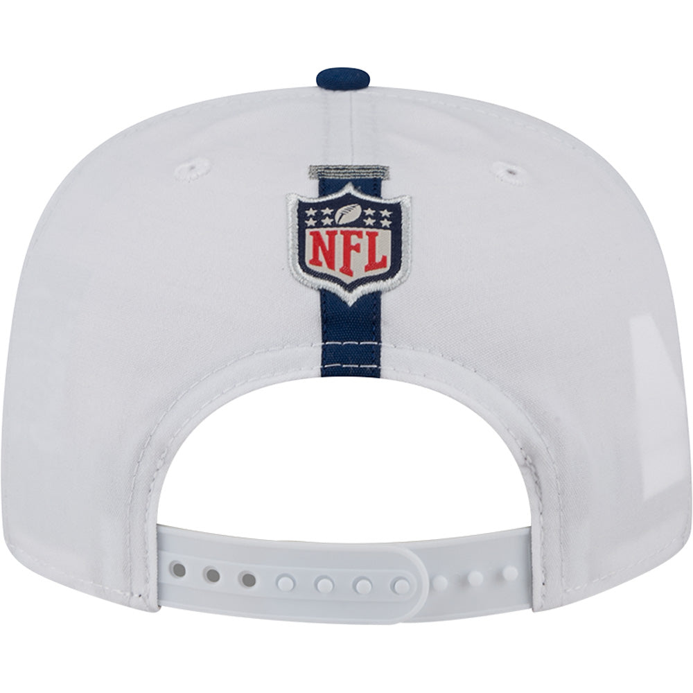 NFL Dallas Cowboys New Era 2024 Training Golfer Snapback Hat - White