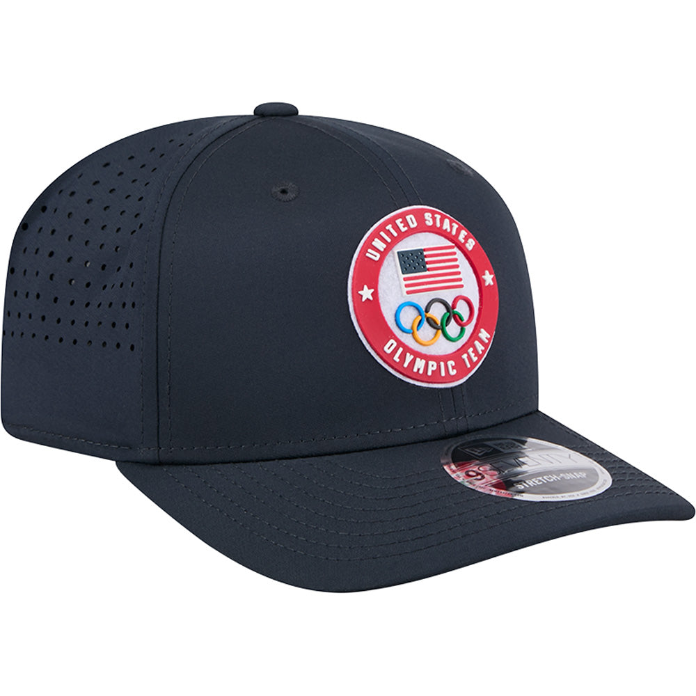 Team USA New Era Perform 9SEVENTY Strech-Snapback Hat