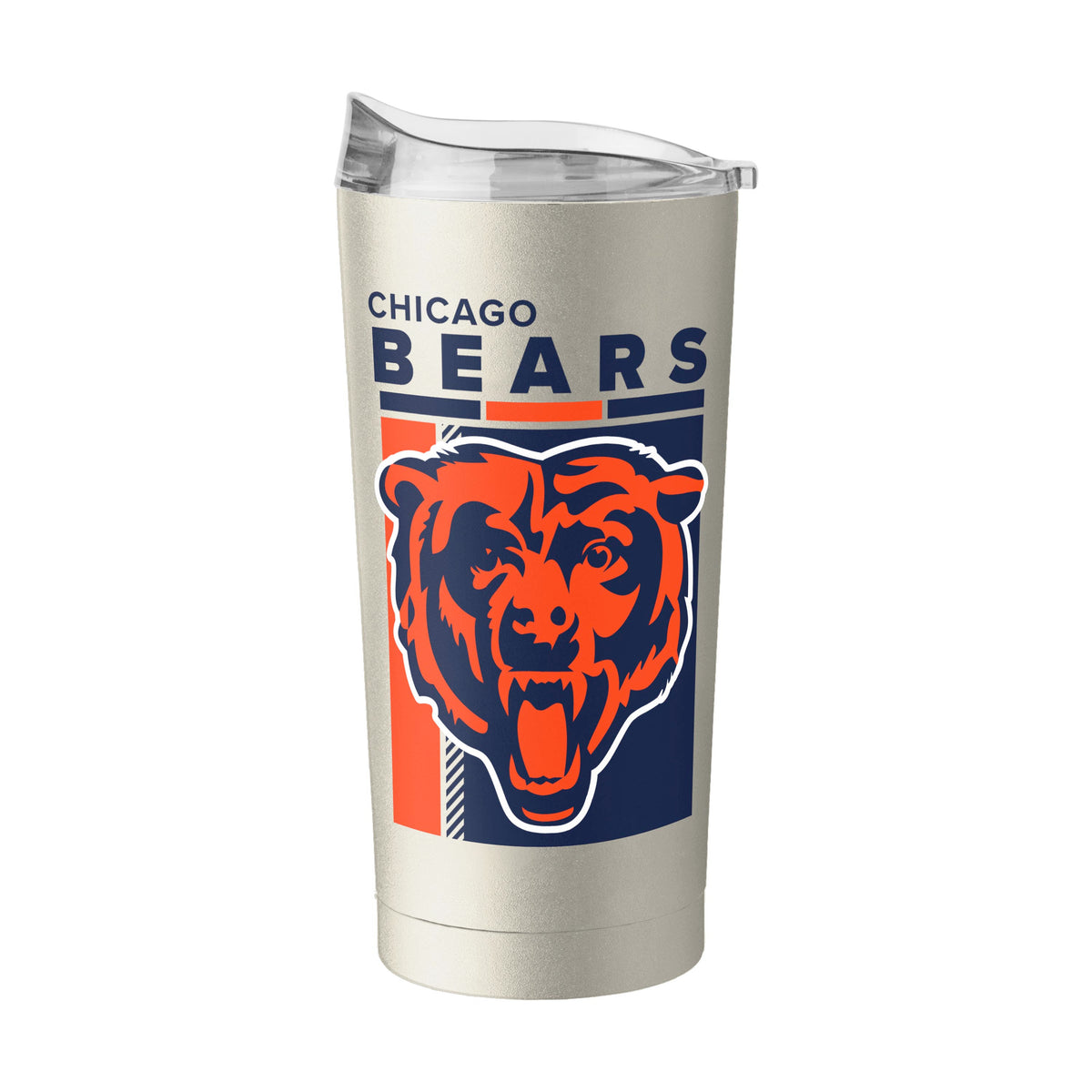 NFL Chicago Bears Logo Brands Poster 20oz Tumbler