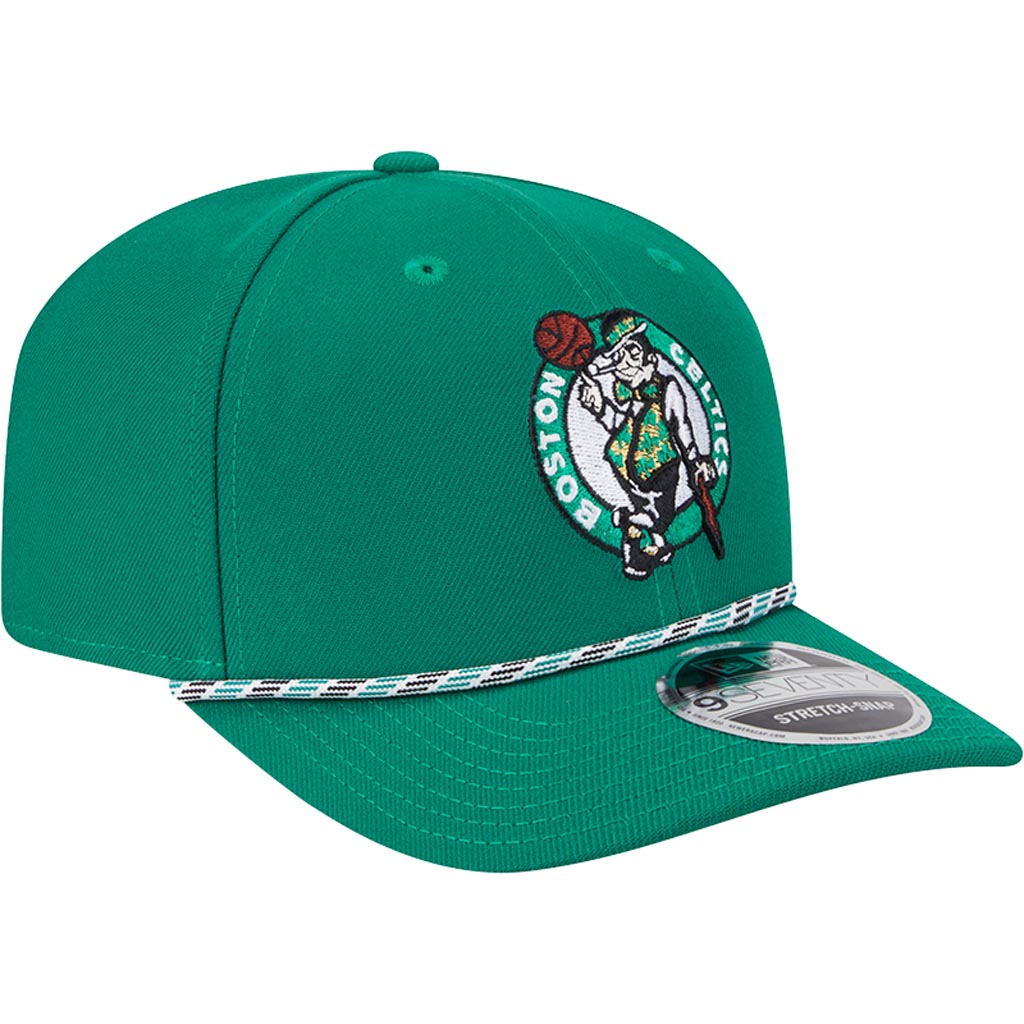 NBA Boston Celtics New Era Multi Rope 9SEVENTY Stretch-Snapback Hat - Green