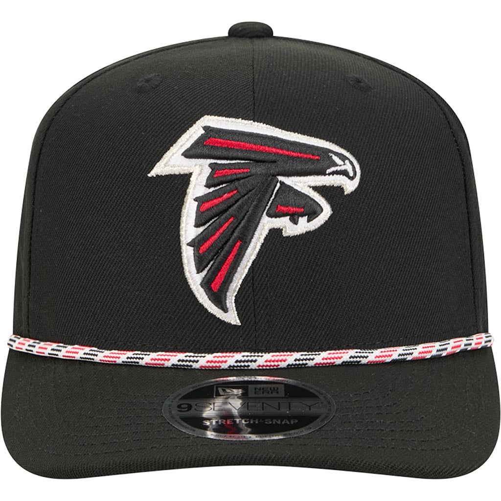 NFL Atlanta Falcons New Era Multi Rope 9SEVENTY Stretch-Snapback Hat - Black