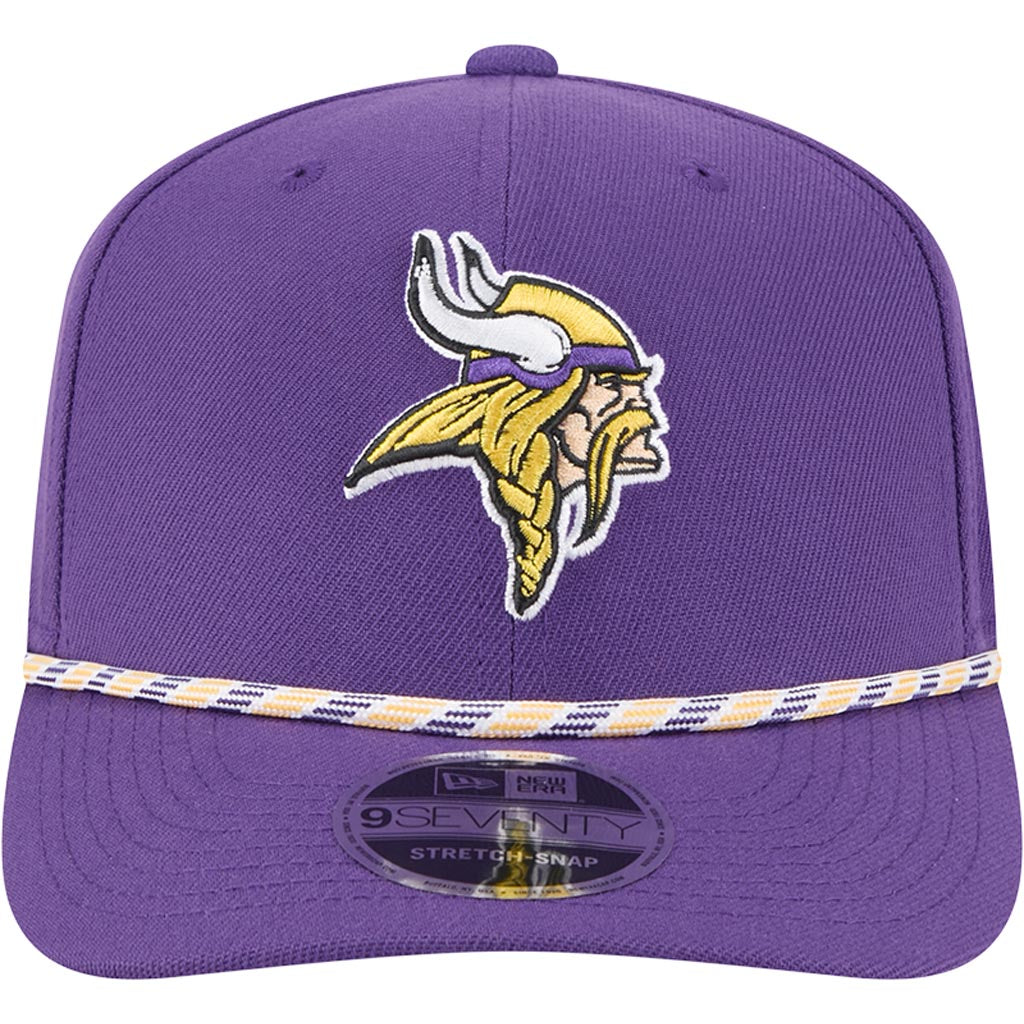 NFL Minnesota Vikings New Era Multi Rope 9SEVENTY Stretch-Snapback Hat - Purple